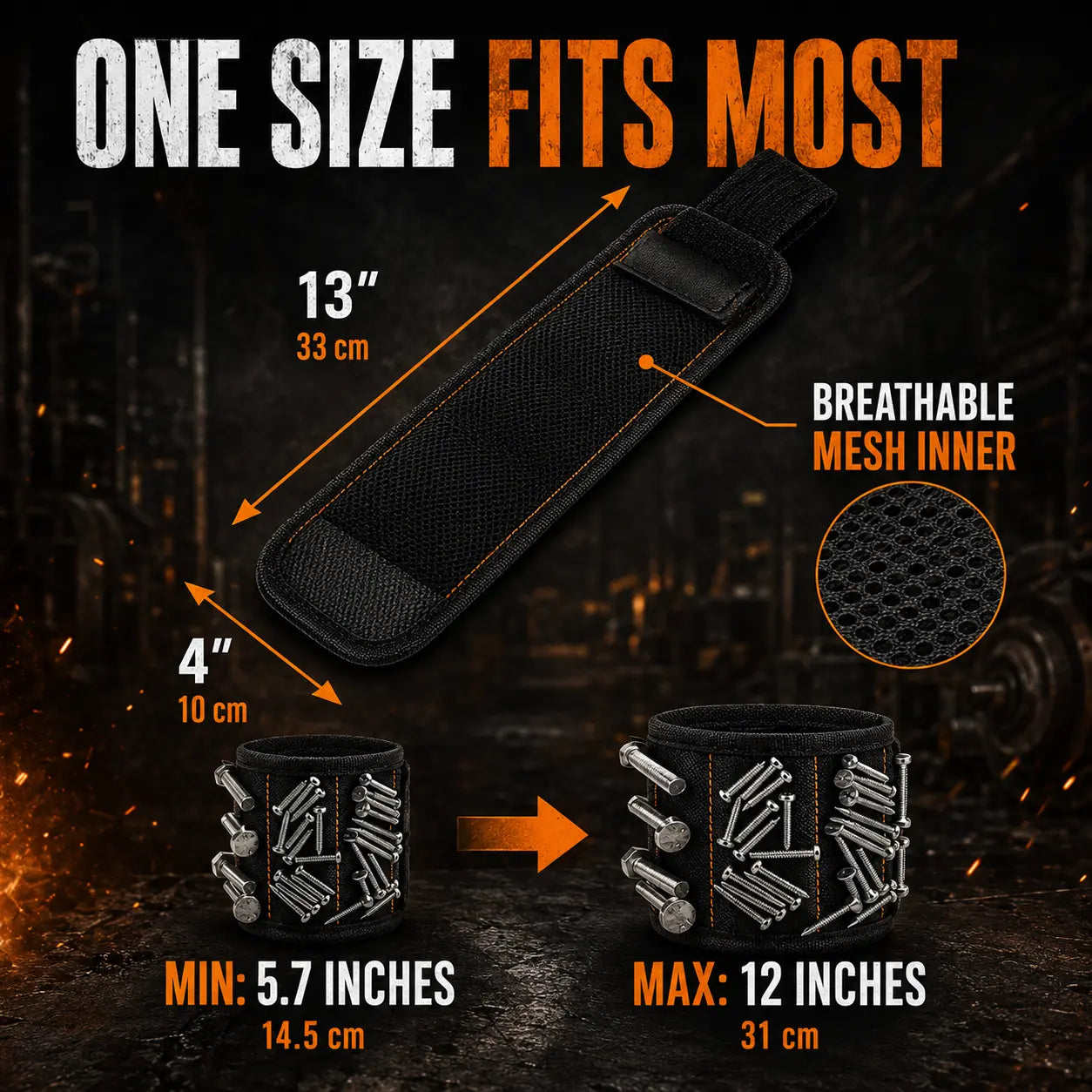 MagCuff™ Magnetic Wristband