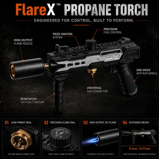 Antorcha de Propano Táctica FlareX™