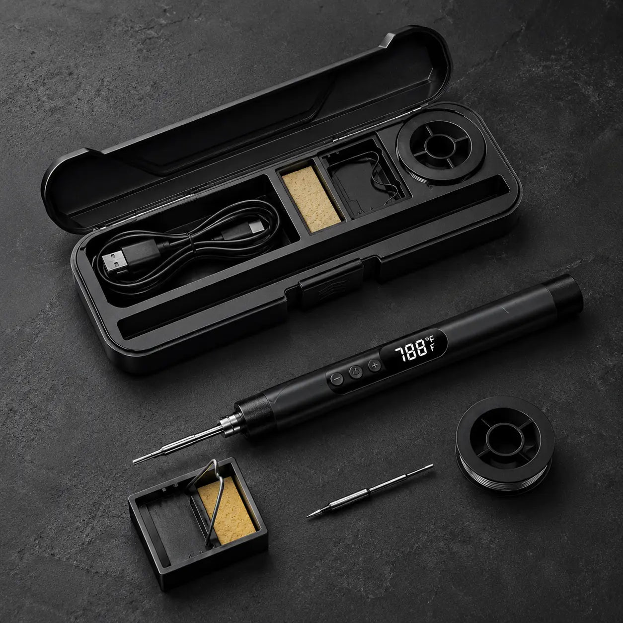 ReadyIron Pro™ Rechargeable Soldering Kit