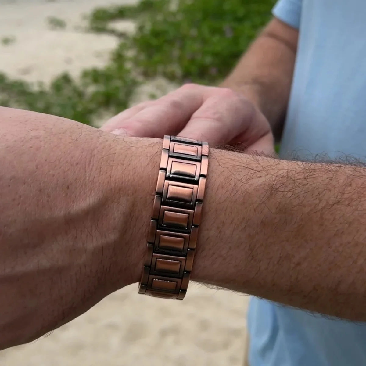 IronFlow Magnetic Copper Bracelet